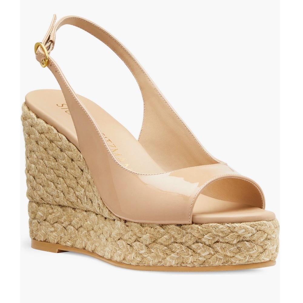 Stuart Weitzman Island Espadrille Wedge Sandal